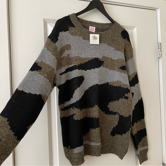Camo knit sweater - Picture 2 of 4